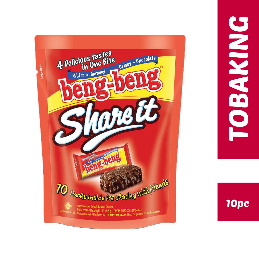 

BENG BENG Share it Pouch Wafer Caramel Crispy Chocolate isi 10pcs