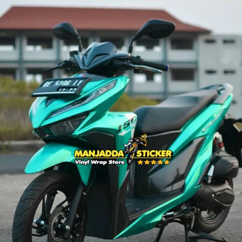 Stiker Skotlet Motor Metalic Chrome Tosca Super Glossy