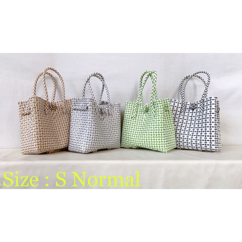 TAS JALLY ANYAMAN PLASTIK PREMIUM WANITA SIZE S BALI