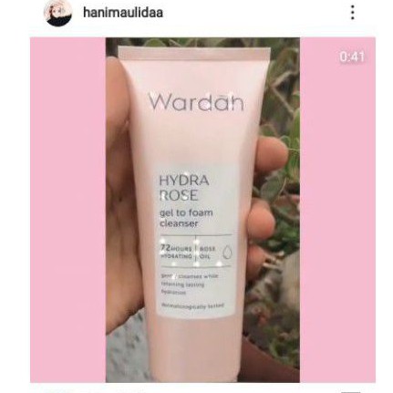 Wardah Hydra Rose Ge to Foam Cleanser