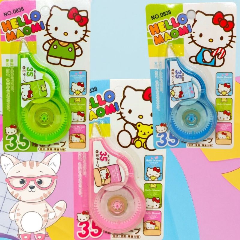 

CORRECTION TAPE HELLO KITTY BESAR #838