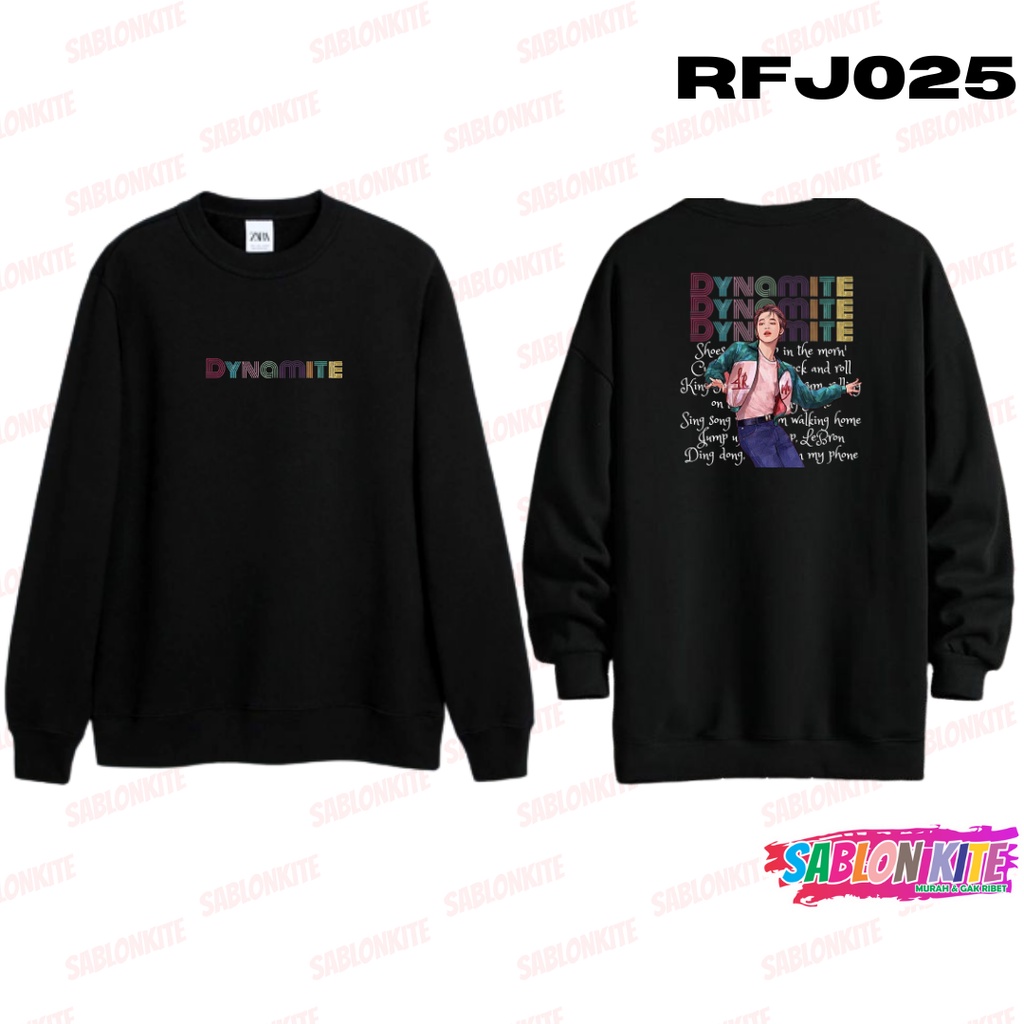 MURAH!!! HOODIE SWEATER KPOP JIMIN DYNAMITE SONG RFJ025