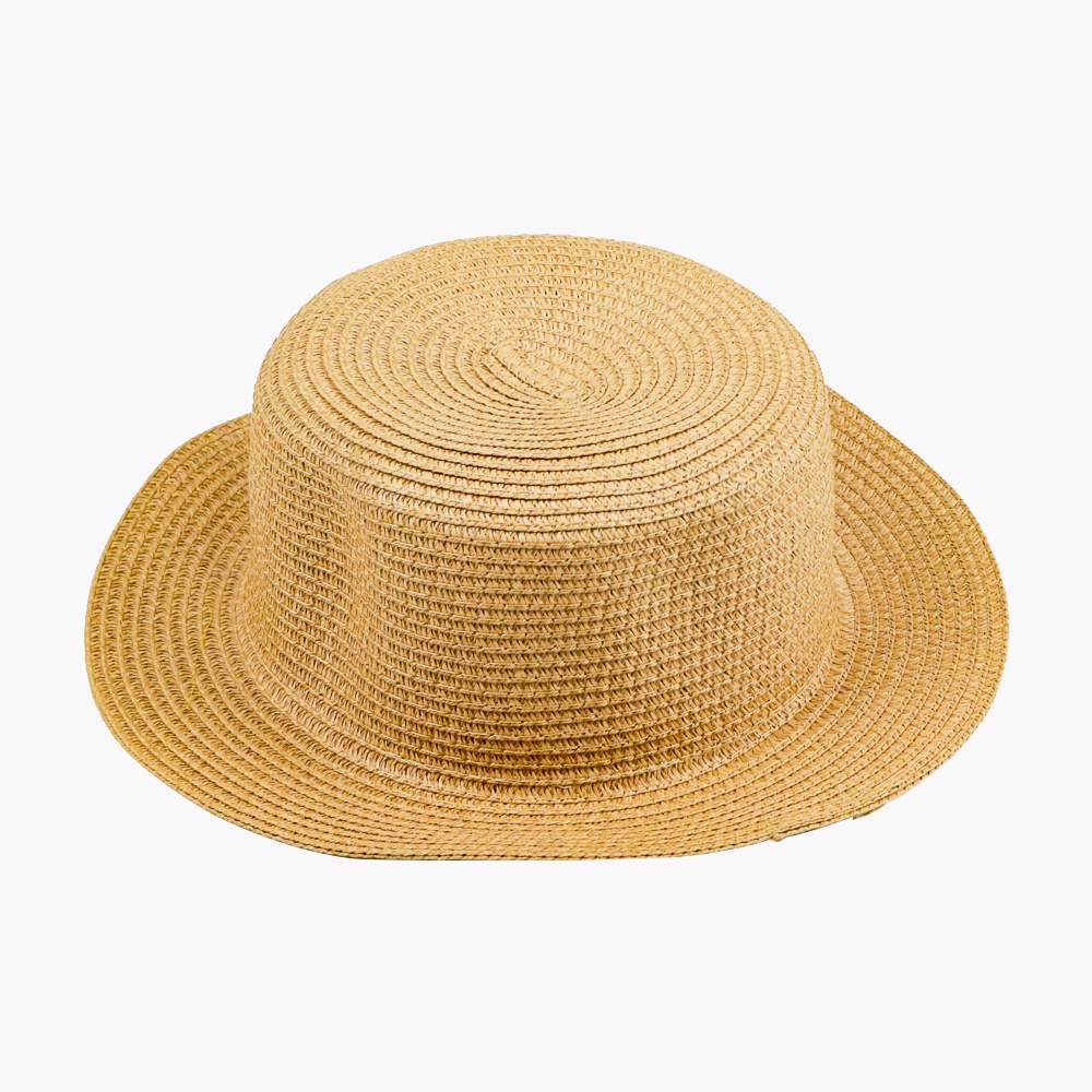 Topi Pantai Panama Summer Sun Beach Straw Hat - CW48