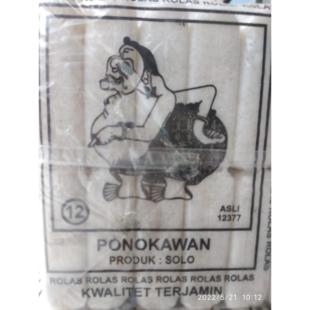 

Bleng Cetitet Garam Cap Ponokawan Asli Solo Untuk Pembuatan kerupuk Gendar