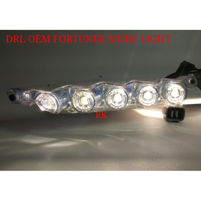 DRL OEM VRZ | LAMPU DRL VRZ ORIGINAL | DRL FORTUNER VRZ