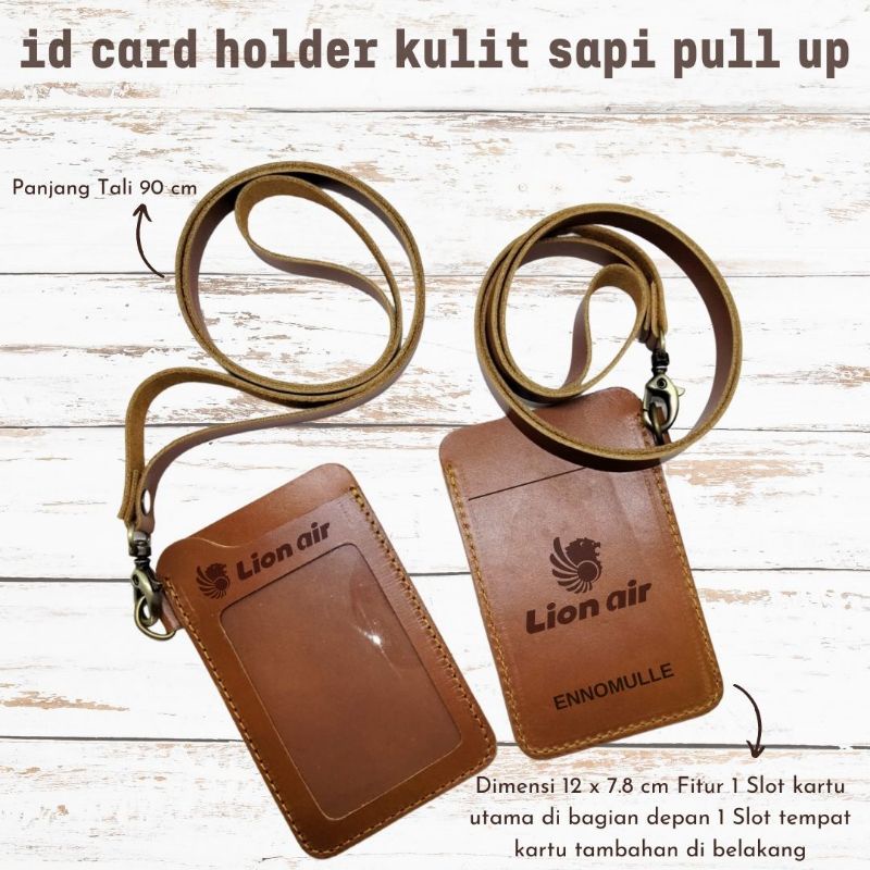 

ID Card Holder Kulit Sapi Asli