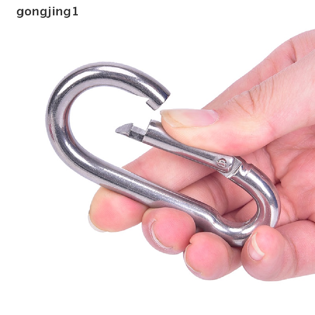 Ggg 304 Gantungan Kunci Carabiner Bahan Stainless Steel