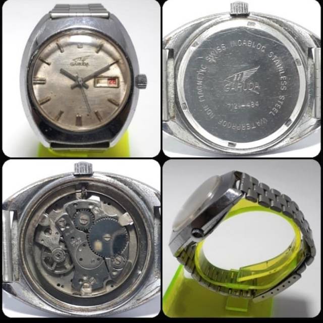

Garuda Vintage Manual Winding. Swiss Made. Lancar Jaya. Putar Langsung Jalan.