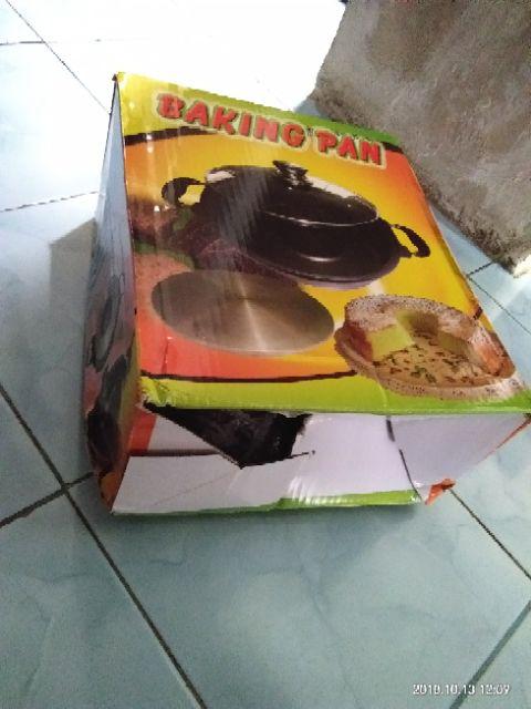 Baking Pan 28 Cm Panci Teflon Anti Lengket Buat Cetakan Kue Bolu Enak