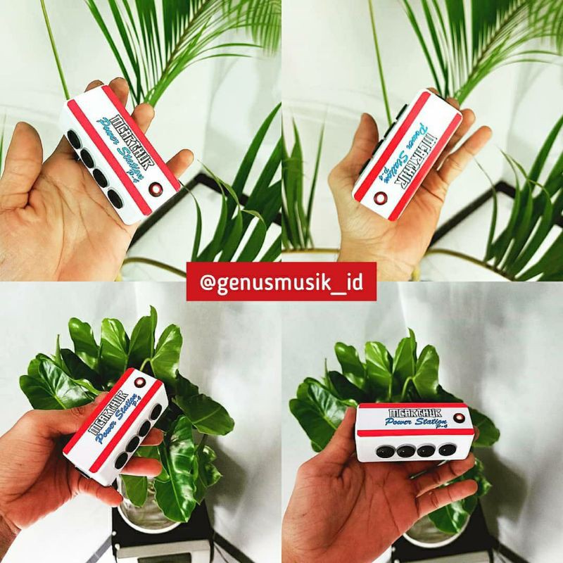 EFEK GITAR POWER SUPPLY 4 CHANNEL mini design