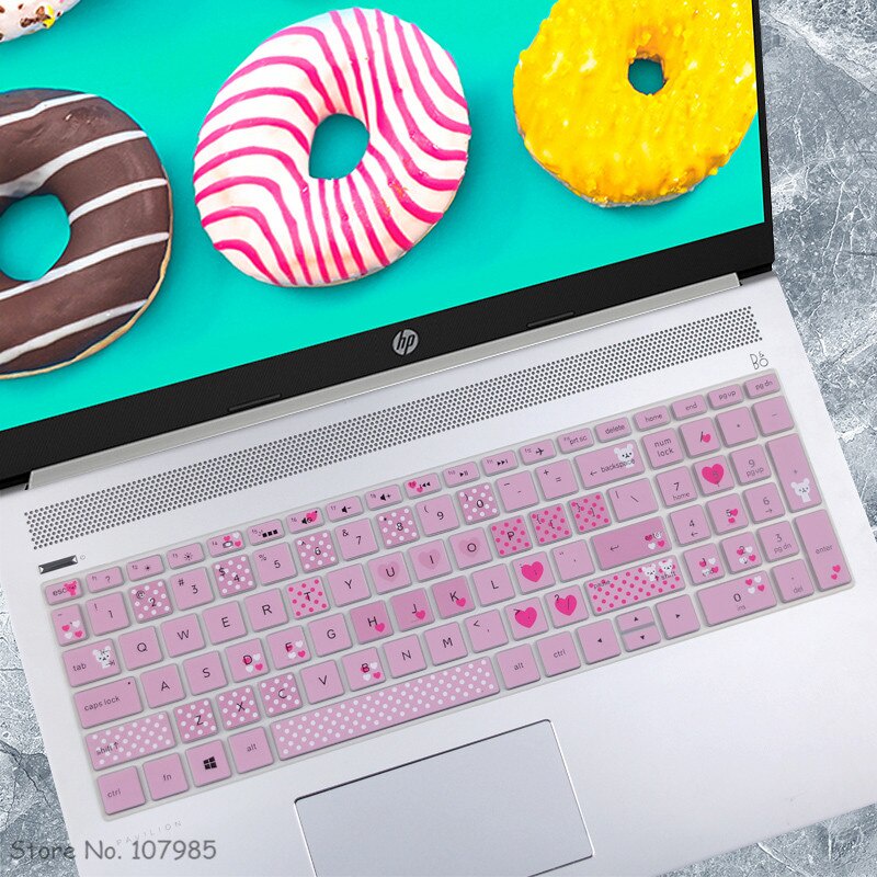 Skin Silikon Pelindung Keyboard Laptop Untuk HP Traveler Pavilion 15-BR080wm 15-cc707tx 15.6 &quot;