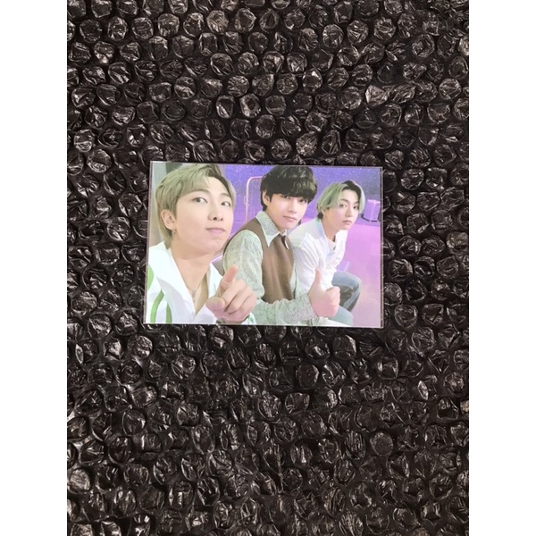 PC PHOTOCARD SOWOOZOO BAG BTS MUSTER2021 RM V JUNGKOOK