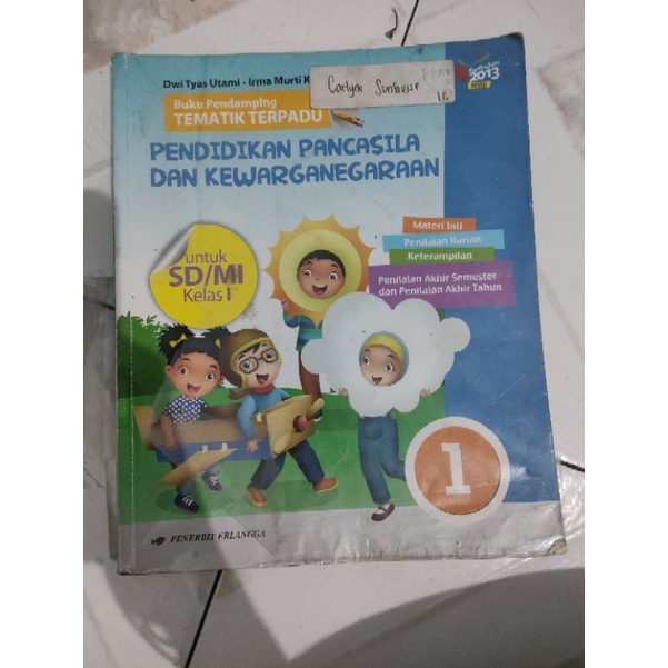 

buku PPKN SD/MI kelas1