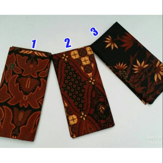 Kain batik jarik sogan coklat hitam seserahan manten pekalongan jogja solo murah asli ori