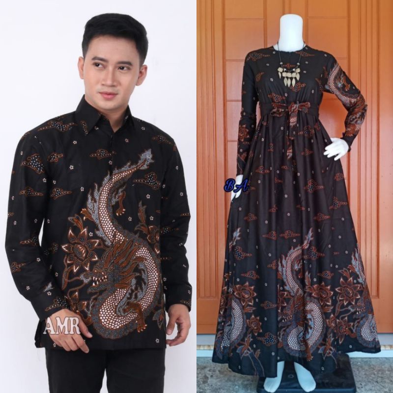 NAGA MEONG || Batik Couple Keluarga Meronajaya GARANSI TERMURAH