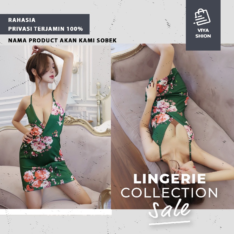 Lingerie Sexy Baju Tidur Piyama Seksi Wanita Cewek Cosplay Hot Dewasa Premium VS03-4