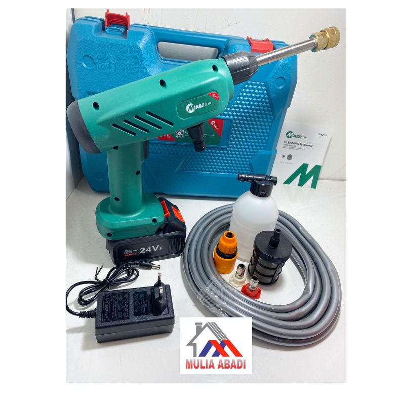 Mesin Jet Steam Cleaner Cordless mailtank SH 259/JET CLEANER BATRAI