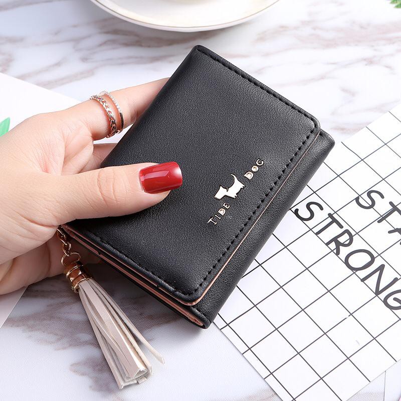 (27AN.ID)COD Dompet Wanita L1004 / L1003 dompet import dompet Lipat dompet koin Kecil Lucu C11-3
