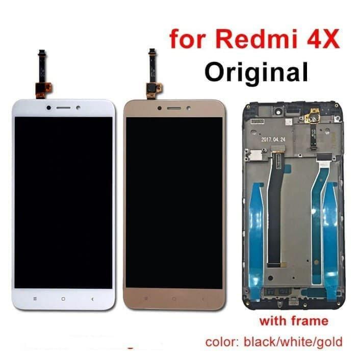 LCD TOUCHSCREEN FRAME XIAOMI REDMI 4X ORIGINAL