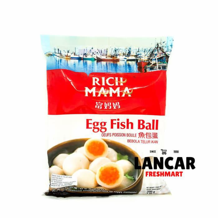 RICH MAMA EGG FISH BALL 200GR