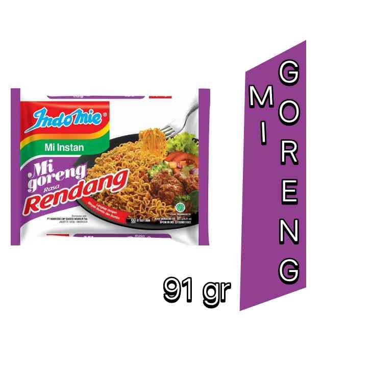 

Indomie Mi Goreng Rendang 91 Gr