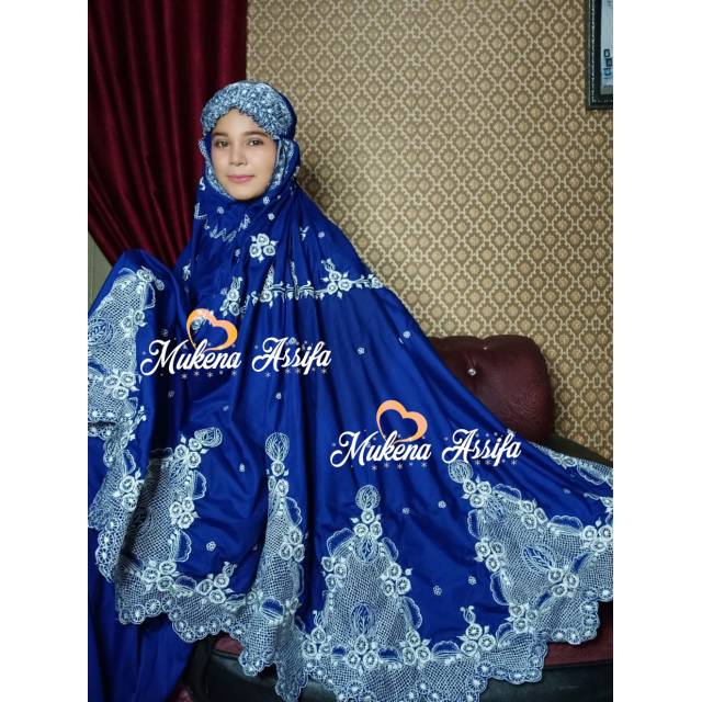 Mukena bordirEXLUSIF mukena bukittinggi mukena padang mukena mewah