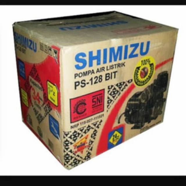 Shimizu Pompa Air Dangkal PS - 128 BIT