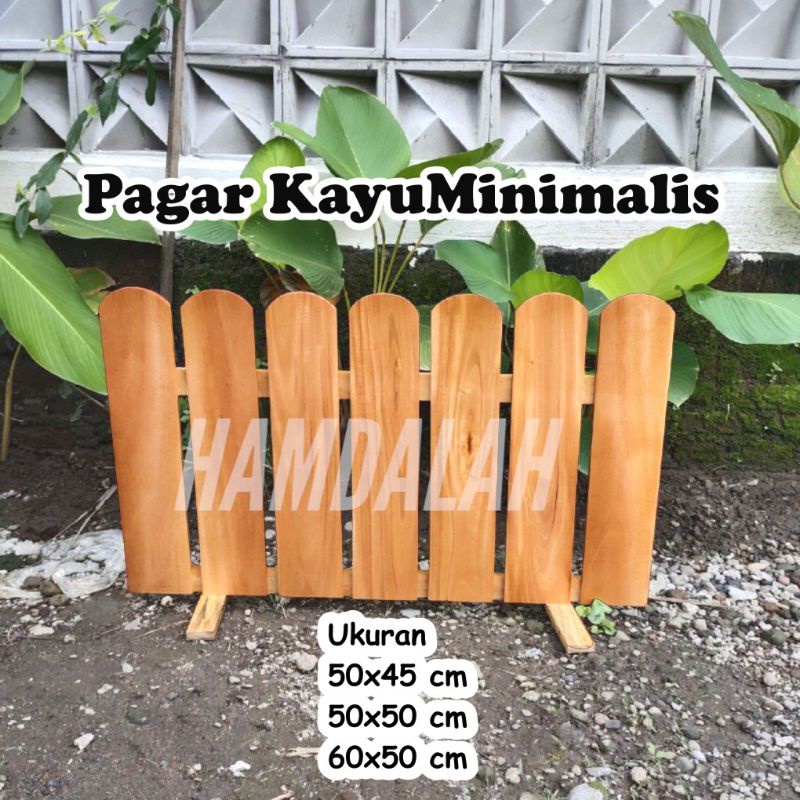 Jual TERMURAH PAGAR KAYU JATI BELANDA MURAH ORIGINAL / Pagar Dekorasi