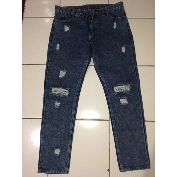 celana ripped preloved murah