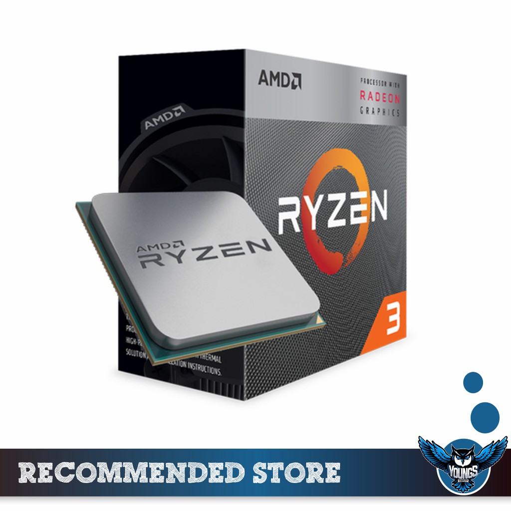 PROCESSOR AMD RYZEN 3 3200G BOX AM4 GARANSI RESMI