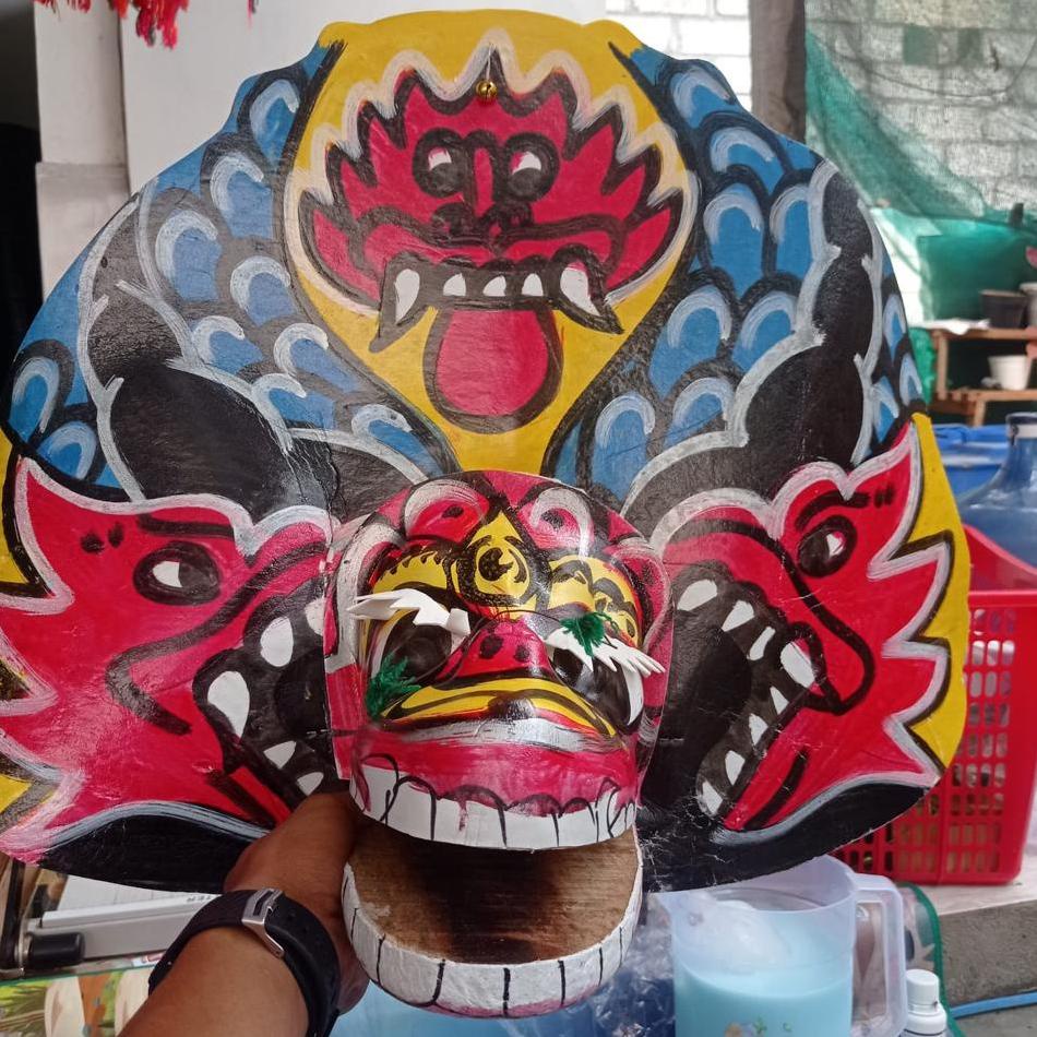 (VIRAL) ✅barongan anak SD premium / barongan / caplokan / ganongan / bujang ganong / devil / pecut b