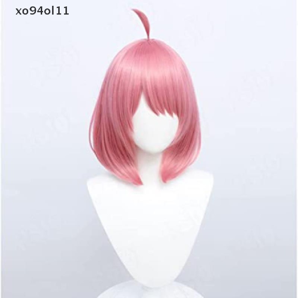 Xo Anya Forger Wig / Rambut Palsu Pendek Warna Pink Untuk Cosplay Anime