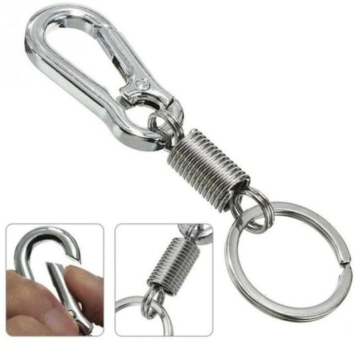 Gantungan Kunci Mobil Motor Rumah Belt Clip Stainless Steel Carabiner Keychain Waist Belt Clip Per Stainless Steel Ourpgone