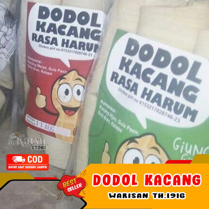 Dodol Kacang Hijau - Makanan Ringan Wajit Wajik Oleh Oleh Khas Bandung
