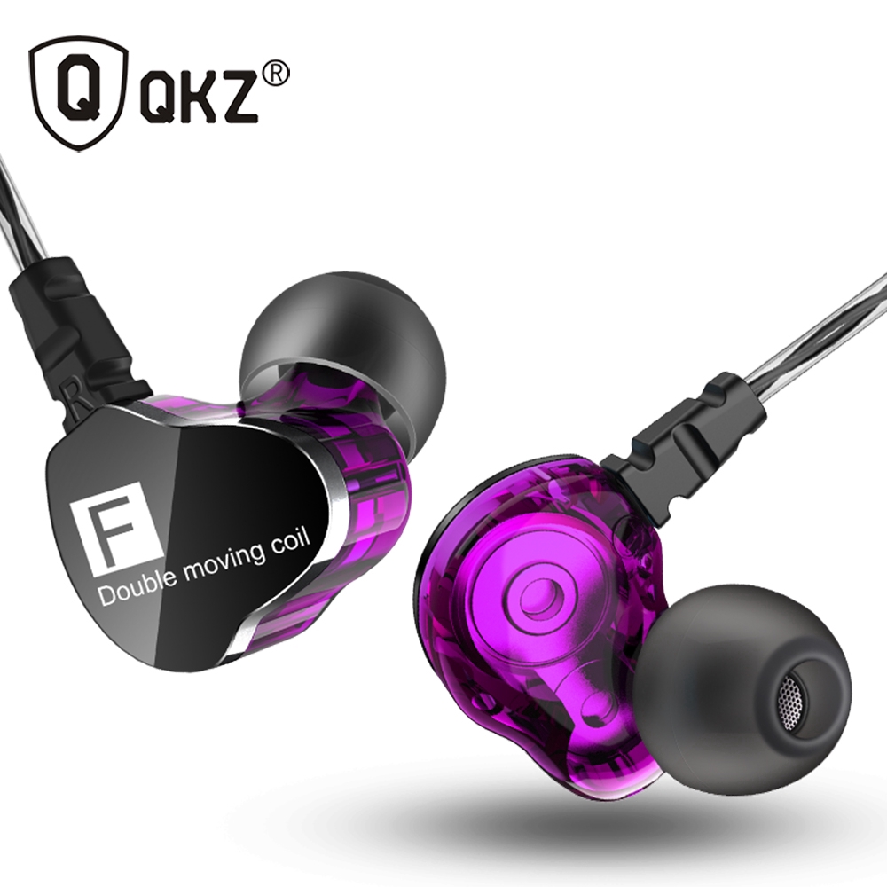 Qkz Ck9 Earphone In Ear Stereo Dengan Mic + Kabel Jack 3.5mm