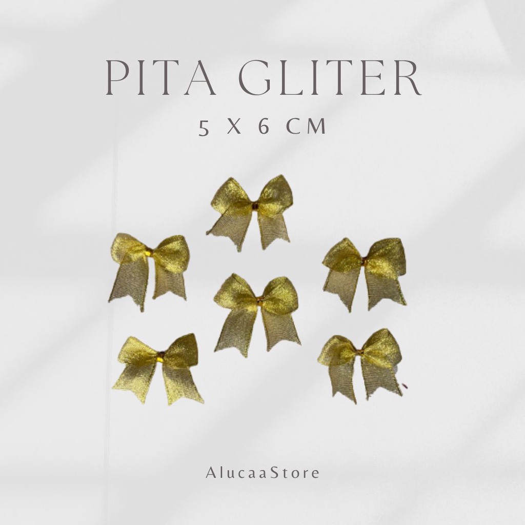 

Pita Glitter 2 cm | Pita Jadi | Pita Glitter Gold | Pita Tempel | Dekorasi Souvenir | Hiasan Hampers | Pita Emas