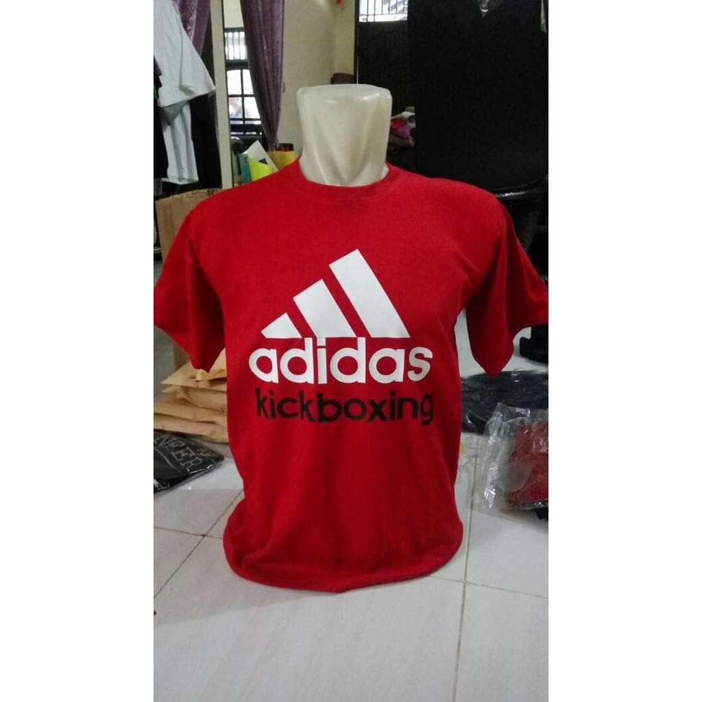 Kaos Tshirt Baju Combed 30S Distro Adidas Kickboxing Boxing