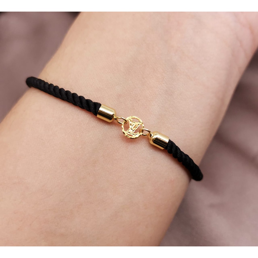 Gelang Charm Fashion Emas kadar 8k 37.5% 375 &amp; Gelang Korea Serut