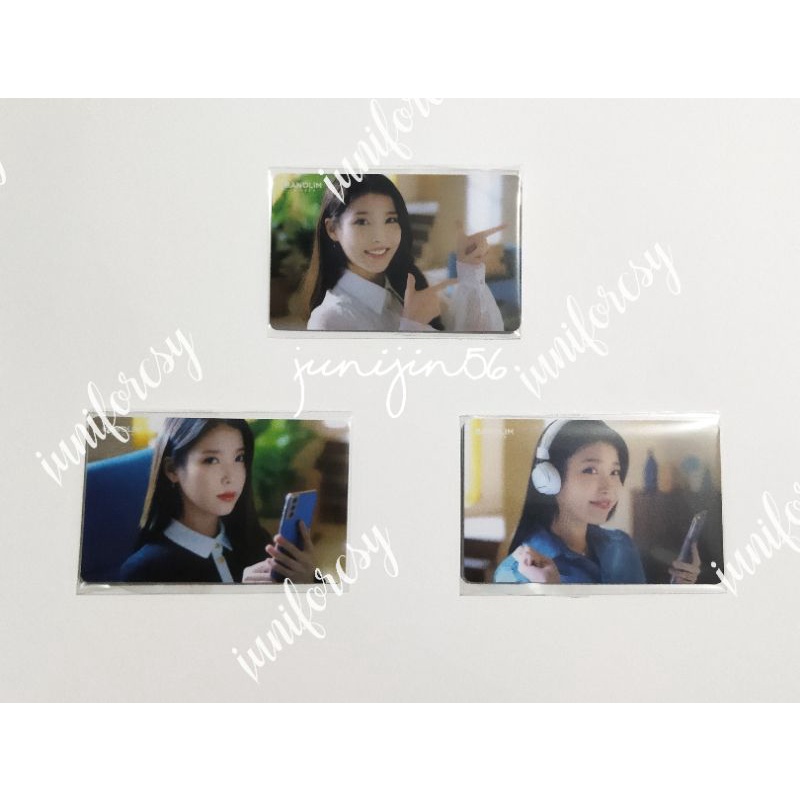 IU OFFICIAL PC PHOTOCARD BANOLIM