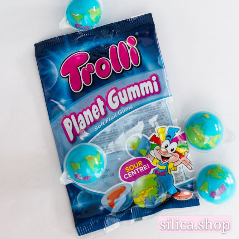 Trolli Planet Gummi Earth Gummy ASMR Viral Earth Jelly Ready Siap Kirim