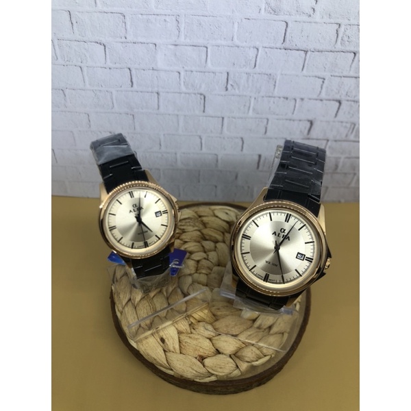 JAM TANGAN PRIA WANITA ALFA A 001m ORIGINAL 1000%