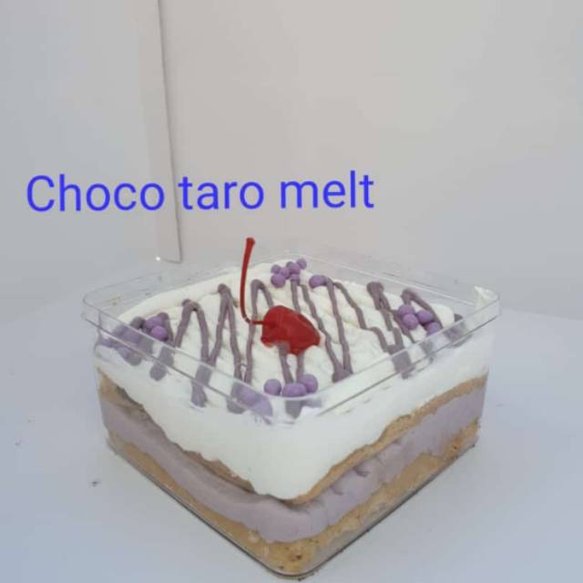 

Taro choco melted