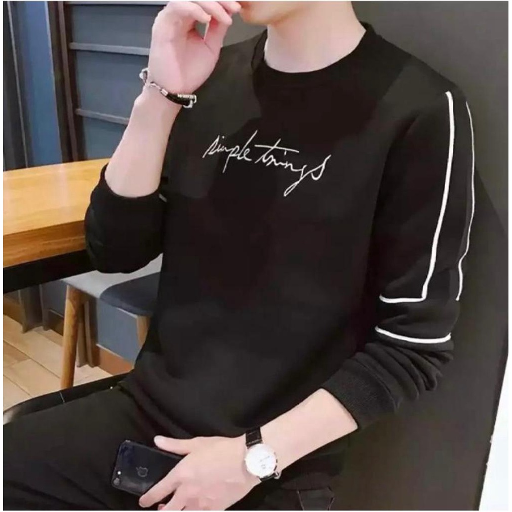 KAOS PRIA / KAOS PRIA LENGAN PANJANG / KAOS COWOK MODEL TERBARU KOREA / KAOS PRIA KEREN / BAJU KAOS 