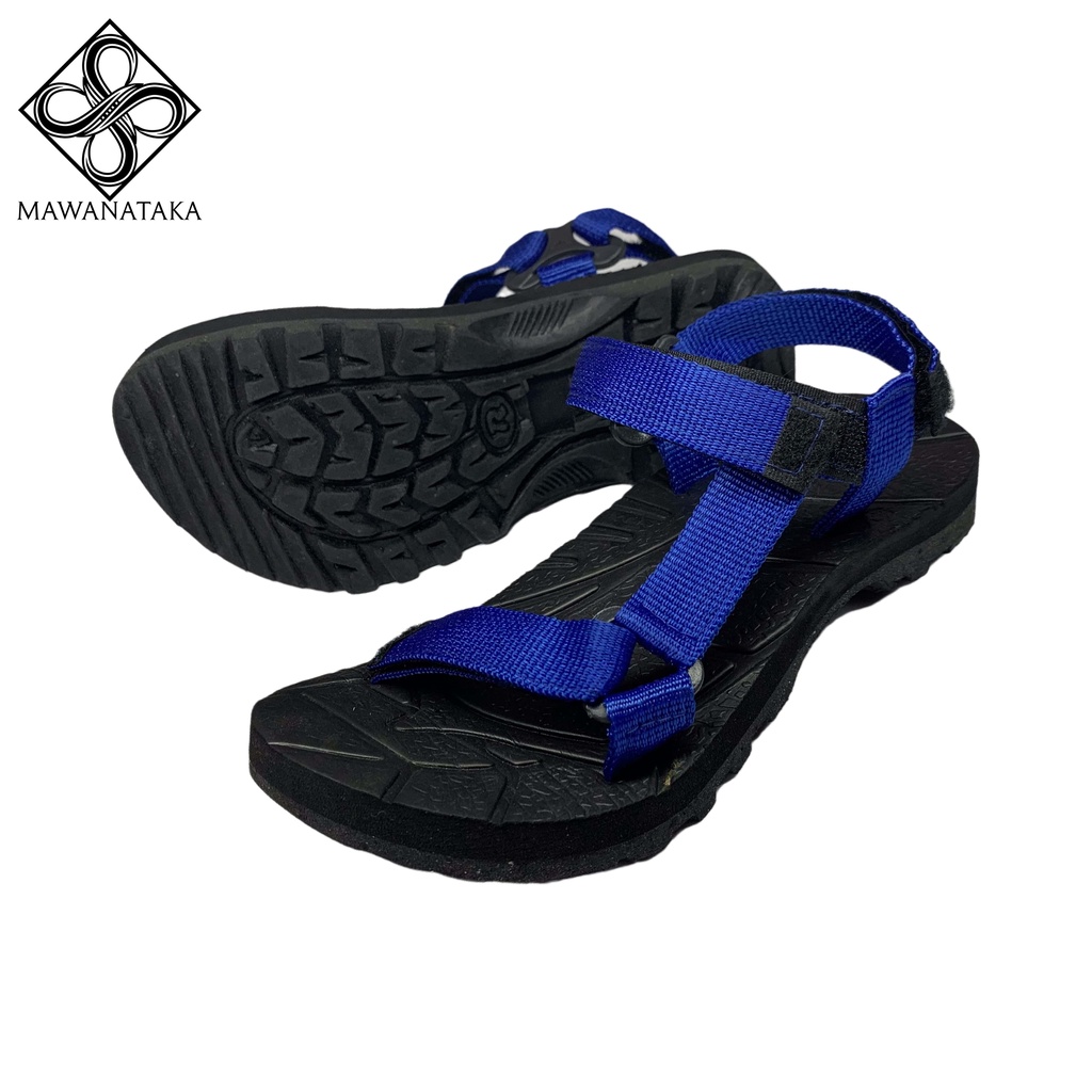 Sandal Gunung Pria Wanita Biru Sepatu Pria Sandal Trend 2021 Pria Sepatu Pria Terbaru 2021 Sandal Ta