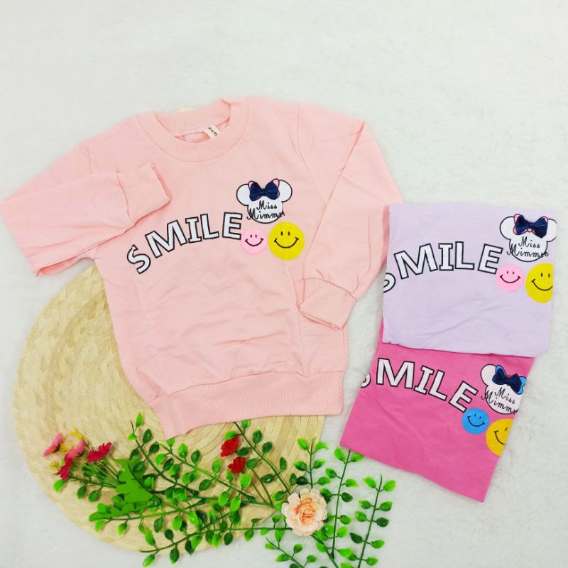 [Ss-3008] Sweater Anak 2-5tahun, Baju Kaos Anak Import, Pakaian Anak Perempuan, Kaos Lengan Panjang