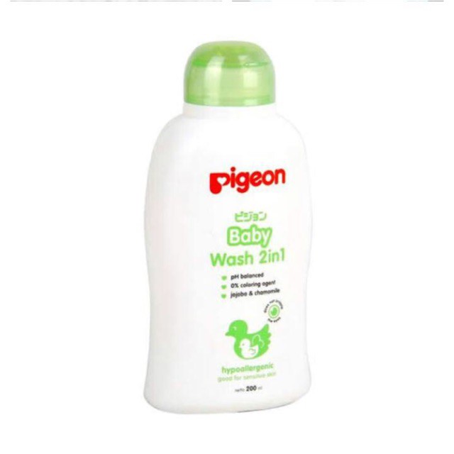 Pigeon Baby Wash Chamomile 200ml / Sabun Mandi Bayi / Sabun Bayi / Sabun Cair Bayi