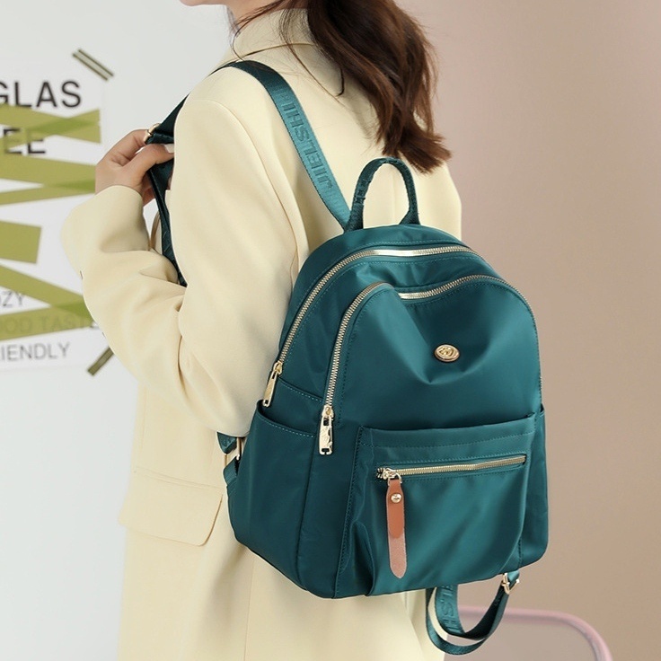 TAS RANSEL BACKPACK WANITA KOREA IMPORT ANTI AIR HIJAU EQUESTA TA638T3 GENDONG PUNGGUNG SEKOLAH KULIAH KERJA CEWEK MURAH PREMIUM BRANDED BATAM REMAJA KEKINIAN