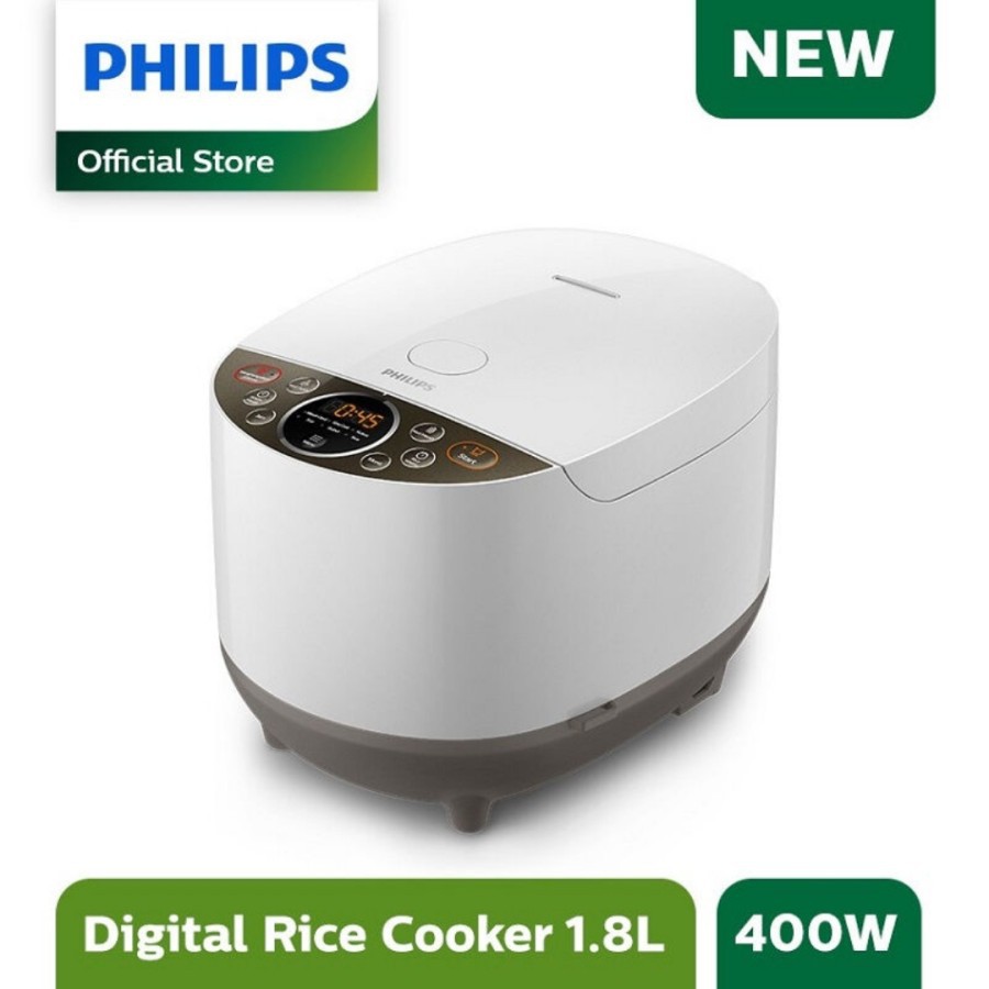 Philips Rice Cooker HD 4515 Digital 1.8L Penanak Nasi HD4515 Original