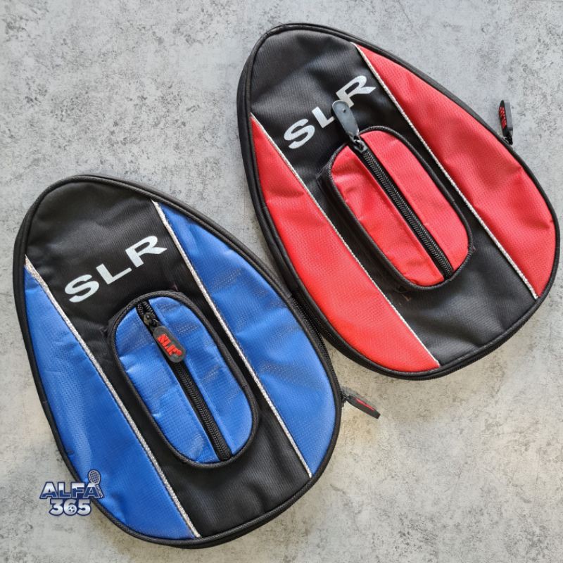 Cover Tas Sarung Bet Bat Pingpong Tenis Meja SLR dengan tempat bola