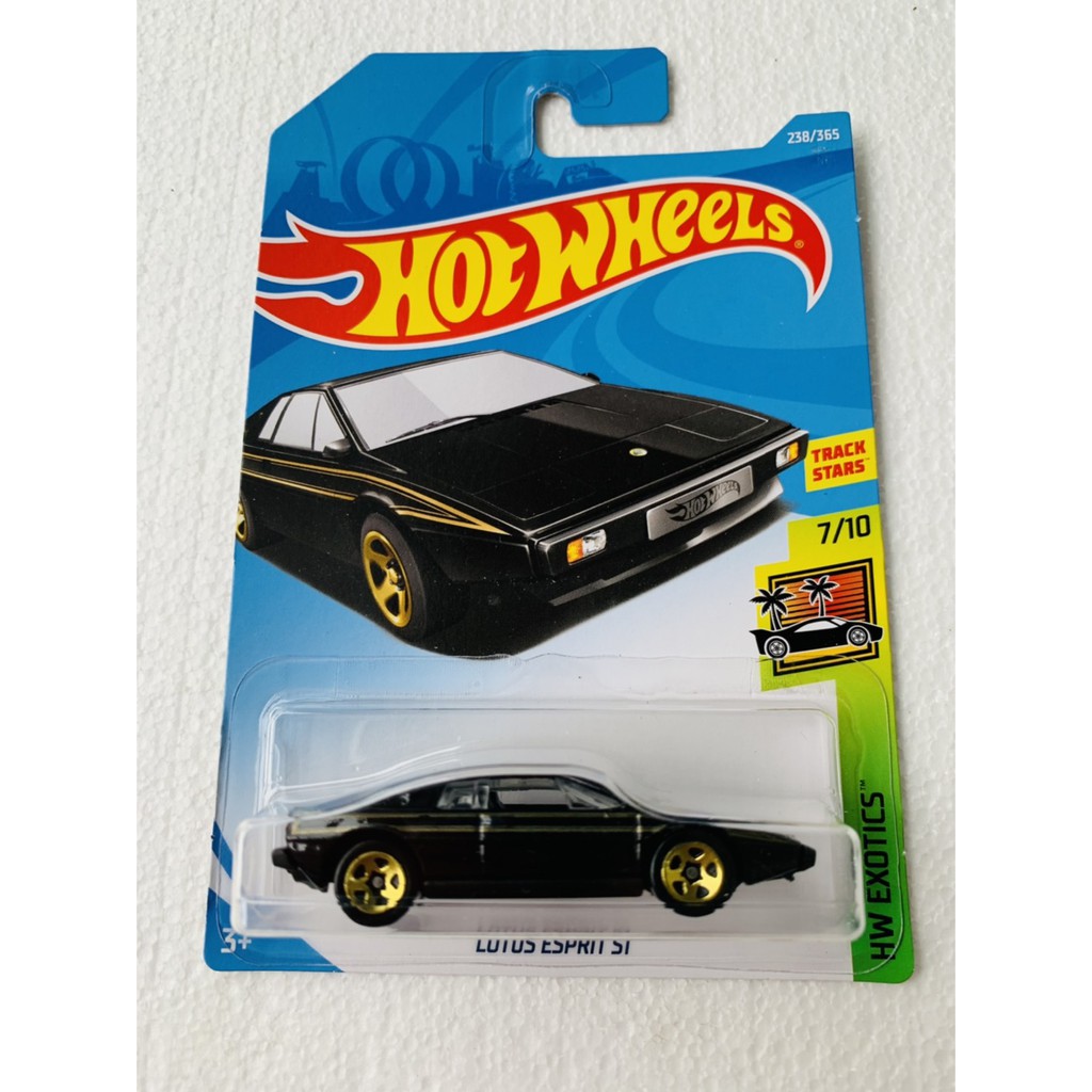 HOT WHEELS HOTWHEELS LOTUS ESPRIT S1 HITAM HW EXOTICS DIECAST MOBIL HOTWIL HOTWEELS LANGKA TRACK